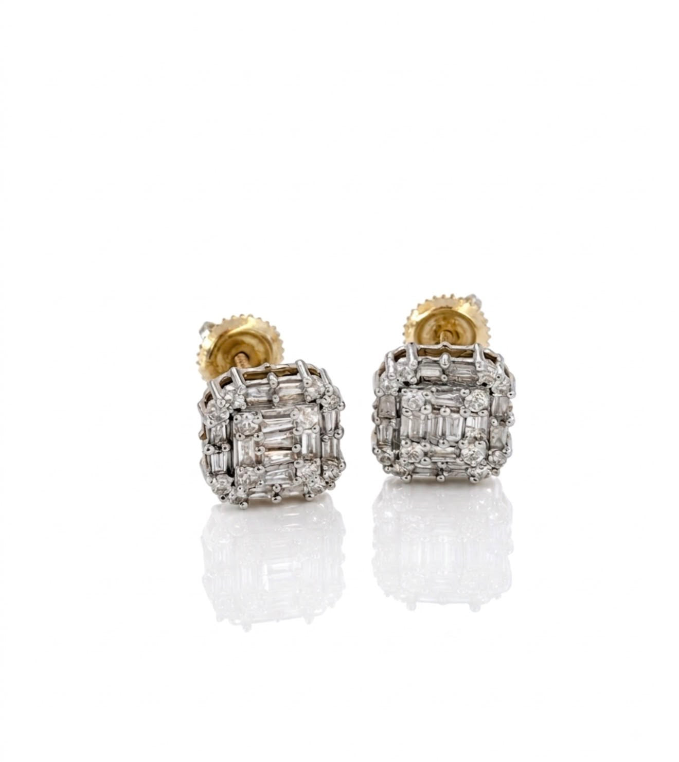 Baguette Diamond Earrings