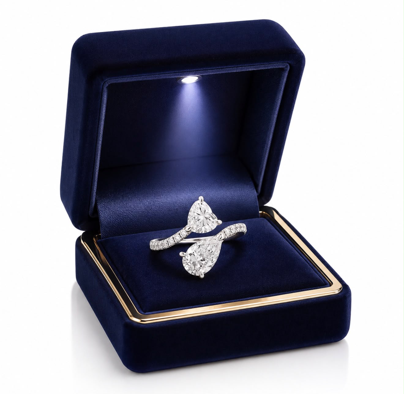 Heart Diamond Ring