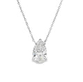 Pear Diamond Necklace